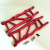 for Arrma 1/8 Kraton Outcast Talion Notorious 6S AR330249 Aluminum Rear Lower Suspension Arms Red view 2