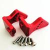 for Traxxas E-Revo VXL 2.0 5411 5413 Aluminum Ajustable Rear Wing Mount Red view 1