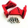 for Traxxas E-Revo VXL 2.0 5411 5413 Aluminum Ajustable Rear Wing Mount Red view 2