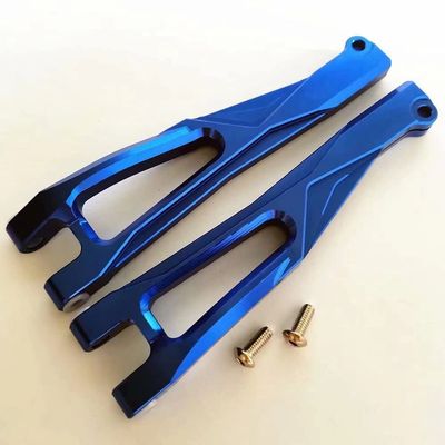 for Arrma 1/8 Kraton Outcast Talion Notorious 6S AR330218 Aluminum Front Upper Suspension Arms Blue