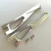 for Arrma 1/8 Kraton Outcast Talion Notorious 6S AR330218 Aluminum Front Upper Suspension Arms Silver view 2