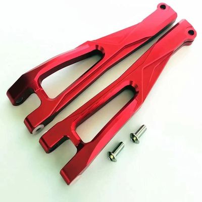 for Arrma 1/8 Kraton Outcast Talion Notorious 6S AR330218 Aluminum Front Upper Suspension Arms Red