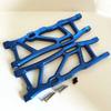 for Arrma 1/8 Kraton Outcast Talion Notorious 6S AR330249 Aluminum Rear Lower Suspension Arms Blue view 2