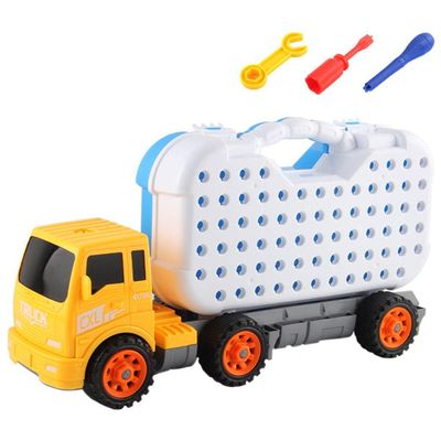 Deevoka 246Pcs Building Toy Learning Toy Creative Construction Toy Screw & Block Toy Set Creative Construction Toy Kit Educational Toys for Children Kids