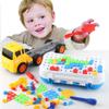 Deevoka 246Pcs Building Toy Learning Toy Creative Construction Toy Screw & Block Toy Set Creative Construction Toy Kit Educational Toys for Children Kids view 2