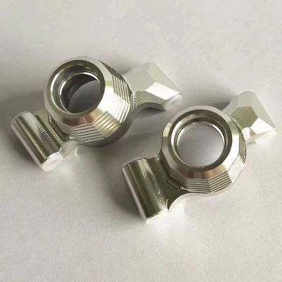 for Traxxas 1/10 MAXX 8952 Aluminum Rear Axle Carriers Silver