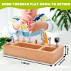 TenFans Montessori Busy Board for Toddlers 3-5 Years, Wooden Screwdriver Activity Board, Fine Motor Skills & Sensory Development Toy, Preschool Learning & Travel view 2