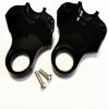 for Arrma Big Rock Kraton Granite Outcast Senton Typhon Vortecks AR310783 Aluminum Differential Yoke Black view 3