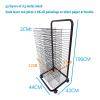 ZXFF Drying Rack, Drying Easel Art Studio, Educational Product Drying Rack, Space-Saving Shelf (for A3 Artwork/Painting) Children's Gifts (Size : 35 Layers) view 2