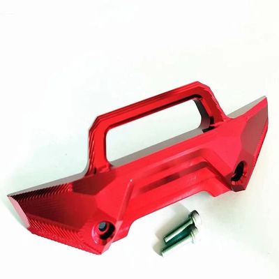 for Traxxas 1/10 MAXX 8935 Aluminum Front Bumper Red