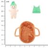 Qpewep Basket Plush Baby Dolls Soft Multicultural Sensory Babies Toy Set 6 Piece Interchangeable Clothes Stuffed Plush Figures for All Ages Easter Gift view 2