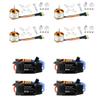 QWinOut 4pcs 30A Speed Controller ESC + 4pcs A2212 1400KV Brushless Motor for DIY RC Aircraft Quadcopter Drone Accessories view 1