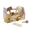 LEADER JOY Montessori Wooden Tools Kit Toddler Educational Construction Kids Toys Sets Play Box Preschool Play Tool Wooden Construction ToyYellow view 1
