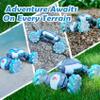 PREPOP Gesture Sensing RC Stunt Car, Birthday for Age 6 7 8-12 13+ Year Old Boys - Cool Toys for Kids, Hand Controlled Remote Control Twist Vehicle with Lights & Music, 4WD Rotating view 4