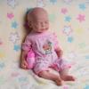 AISITE Reborn Baby Dolls Girl - 18 Inch Full Silicone Baby Girl Eyes Closed, Christmas and Birthday Gifts for Daughter, Niece and Granddaughter view 2