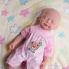 AISITE Reborn Baby Dolls Girl - 18 Inch Full Silicone Baby Girl Eyes Closed, Christmas and Birthday Gifts for Daughter, Niece and Granddaughter view 3