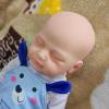 AISITE Platinum Silicone Reborn Baby Dolls Boy - 18 Inch Full Silicone Baby Boy Eyes Closed, Christmas&Birthday Gifts, Suitable for 3+ view 3