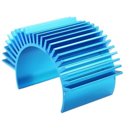 KingVal Replacement Metal 540 Motor Radiator Heat Sink RC Parts Compatible with WLtoys 1/12 12428 12427 12423 A959-B A969-B A979-B K929-B RC Car (Blue)