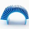 KingVal Replacement Metal 540 Motor Radiator Heat Sink RC Parts Compatible with WLtoys 1/12 12428 12427 12423 A959-B A969-B A979-B K929-B RC Car (Blue) view 3
