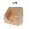 Montessori Toys for Dressing Frame Stand for 6 Frames ButtonZipper Toddlers Dressing Learning Board Preschool Learning Basic Dressing Skills Baby Games Wooden Toys Aids view 3