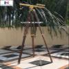 18 Inches Double Barrel Telescope Brass Nautical Spyglass & Collectible Decor (Full Brass) view 2