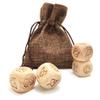 4Pcs/Set Creative Zodiac Dice Set - 2 Pairs 12 Constellation Symbol Pattern Dices for Game Divination Accessory (Version2(2 Pairs)) view 1