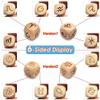 4Pcs/Set Creative Zodiac Dice Set - 2 Pairs 12 Constellation Symbol Pattern Dices for Game Divination Accessory (Version2(2 Pairs)) view 4
