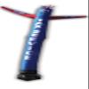 Global Advertising Solutions Tax Service Blue Inflatable Tube Man Guy 20ft Air Powered Dancer Body Complete with 1HP 2 Speed Air Blower view 1