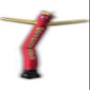Global Advertising Solutions Mattress Sale Red Inflatable Tube Man Guy 20ft Air Powered Dancer Body Complete with 1HP 2 Speed Air Blower view 1