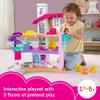 Fisher-Price Little People Toddler Toy Barbie DreamHouse Playset with Music Lights & Figures for Pretend Play Kids Ages 18+ Months view 2