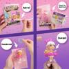 Fashion Fidgets Sensory Toy Dolls  Push Pop Fidget Toy Includes 1 Mystery Doll  Anxiety and Stress Relief for Kids view 3