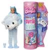 Barbie Cutie Reveal Doll, Snowflake Sparkle Series Husky Plush Costume, 10 Surprises Including Mini Pet & Color Change view 1