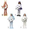 Barbie Cutie Reveal Doll, Snowflake Sparkle Series Husky Plush Costume, 10 Surprises Including Mini Pet & Color Change view 2
