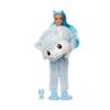 Barbie Cutie Reveal Doll, Snowflake Sparkle Series Husky Plush Costume, 10 Surprises Including Mini Pet & Color Change view 4