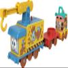 Thomas & Friends Motorized Toy Set Muddy Fix em Up Friends Carly the Crane & Sandy the Rail Speeder for Preschool Pretend Play Kids Ages 3+ Years view 4