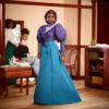 Barbie Inspiring Women Doll, Madam C.J. Walker Wearing Puff Sleeve Blouse, Full-Length Skirt & Accessories, Collectible with Doll Stand & Certificate of Authenticity view 2
