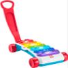 Fisher-Price Baby Learning Toy Giant Light-Up Xylophone, Pull-Along Pretend Musical Instrument for Developmental Play Toddlers Ages 9+ Months view 1