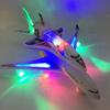 Electric Airplane Space Shuttle Carrier Transporter Bump and Go Kids Action Toy - Big Model Jumbo Jet with Flashing 3D Lights and Realistic Aircraft Plane Sounds view 3