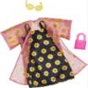 Barbie Fashions 2-Pack Clothing Set, 2 Outfits Doll Include Shirt, Shorts & Kimono, Sleeveless Sunflower Dress & 2 Accessories view 2