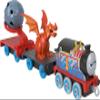 Thomas & Friends Diecast Toy Train Medieval Thomas Push-Along Engine with Boulder Launcher for Preschool Pretend Play Kids Ages 3+ Years view 1