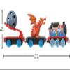 Thomas & Friends Diecast Toy Train Medieval Thomas Push-Along Engine with Boulder Launcher for Preschool Pretend Play Kids Ages 3+ Years view 2