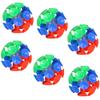 The Dreidel Company 6-Pack Suction Throwing Balls Toys for Kids, Toss and Stick Balls with Mini Suction Cups, Indoor and Outdoor Play, Party Favors for Boys and Girls, 2" Inch, (54mm) view 2