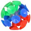 The Dreidel Company 6-Pack Suction Throwing Balls Toys for Kids, Toss and Stick Balls with Mini Suction Cups, Indoor and Outdoor Play, Party Favors for Boys and Girls, 2" Inch, (54mm) view 3
