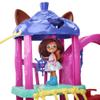 Enchantimals City Fun Playground Playset with 2 Sibling Small Dolls, 2 Animal Figures & Accessories, City Tails Toy Set with Sibene Squirrel view 4