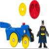 DC Super Friends Fisher-Price Imaginext Batman Toy Head Shifters Batmobile & Figure Set for Preschool Pretend Play Kids Ages 3+ Years view 1
