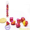 Bescon Mini Two Tone Polyhedral RPG Dice Set Candy Fable, 10MM Small Dice Set D4-D20 view 2