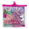 Barbie Fashions 2-Pack Clothing Set, 2 Outfits Doll Include Polka Dot Blouse & Gingham Skirt, Polka Dot Dress & 2 Accessories view 4