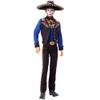 Barbie Signature Fashion Doll, 2022 Da De Muertos Ken Collectible Wearing Shirt, Vest & Sombrero with Calavera Face Paint view 1