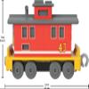 Thomas & Friends Diecast Toy Train Brake Car Bruno Push-Along Vehicle for Preschool Pretend Play Kids Ages 3+ Years view 2