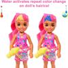 Barbie Color Reveal Small Doll & Accessories, Neon Tie-Dye Series, 6 Surprises, 1 Chelsea Doll (Styles May Vary) view 4